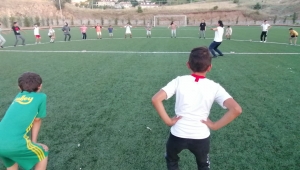 Hisarcık Spor Kulübü kış hazırlıklarını yaz boyunca da sürdürüyor