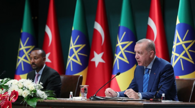 “İnsani ve kalkınma yardımları alanında Etiyopya ile önemli projelere imza atıyoruz”