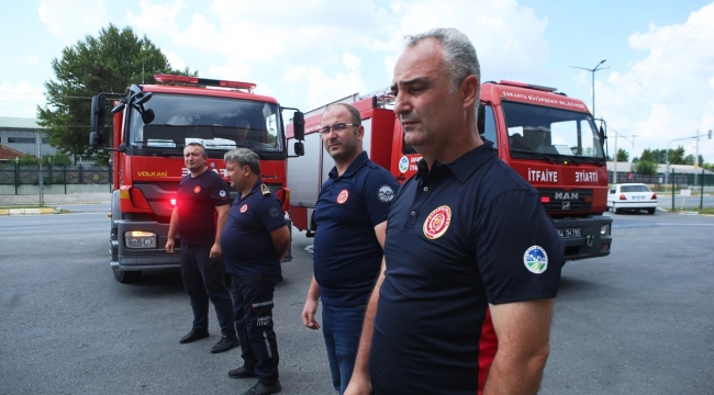 Kahraman itfaiyecileri 13 gün sonra yuvaya döndü