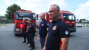 Kahraman itfaiyecileri 13 gün sonra yuvaya döndü