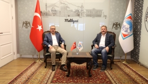 Kahramanmaraş Belediye Başkanı'ndan Melikgazi'ye ziyaret