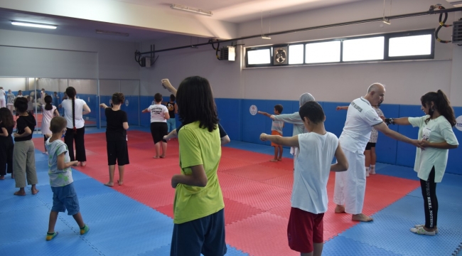Kartepe'de 2500 çocuk yaz spor okullarından faydalandı