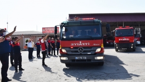 KDZ. EREĞLİ BELEDİYESİ, YANGIN BÖLGESİNE YARDIMA KOŞUYOR