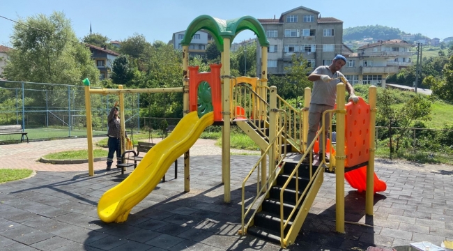 Kdz. Ereğli Belediyesi yeni çocuk parkları yapıyor