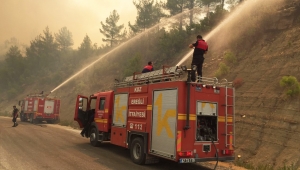Kdz. Ereğli İtfaiye Ekibi, Manavgat'a Yardım Ediyor