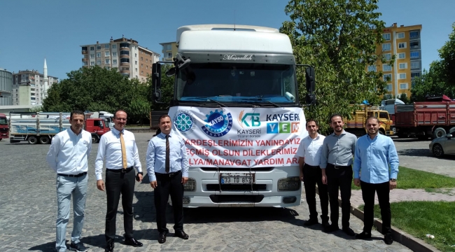 KTO, KAYSO VE KTB’DEN ORMAN YANGINI MAĞDURLARINA DESTEK!