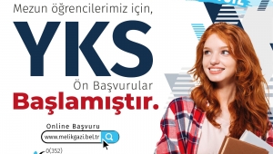 MELİKGAZİ'DE YKS HAZIRLIK KURSU KAYITLARI BAŞLADI