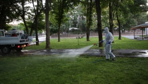 Melikgazi'den haftanın 7 günü ilaçlama