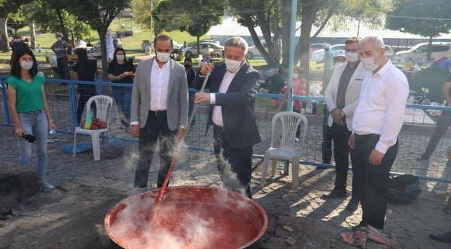 MELİKGAZİ SALÇA GÜNLERİ BAŞLIYOR