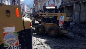 Melikgazi'den Kastamonu sel çalışmalarına destek