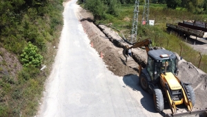 OSB’ye verilecek 6 km’lik su hattının yapımına başlandı