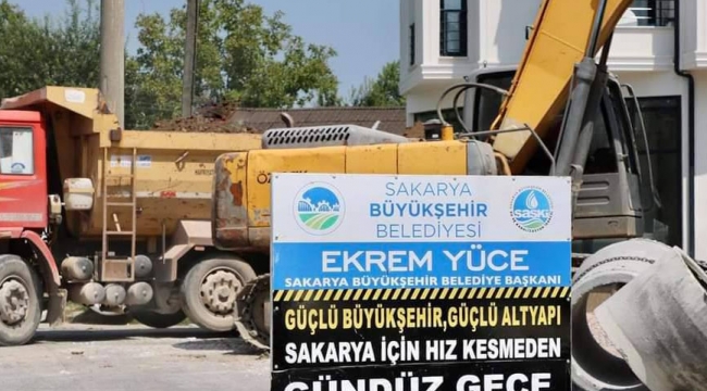 Pamukova Pınarlı’ya yeni içmesuyu hattı