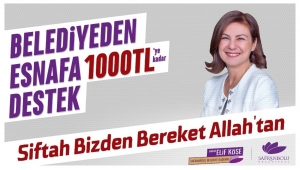 Safranbolu Belediyesinden Esnafa Destek