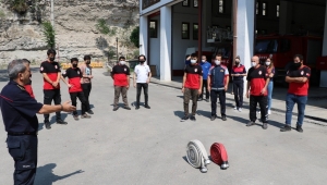 Safranbolu İtfaiyesi'nde Eğitimler Sürüyor