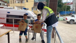 SAMSUN BÜYÜKŞEHİR'DEN SEL MAĞDURLARINA PSİKOLOJİK DESTEK