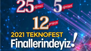SANKO Okulları'nn 12 projesi, TEKNOFEST 2021 finallerinde 