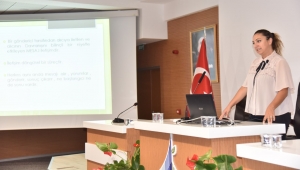 Stajerlere oryantasyon eğitimi verildi