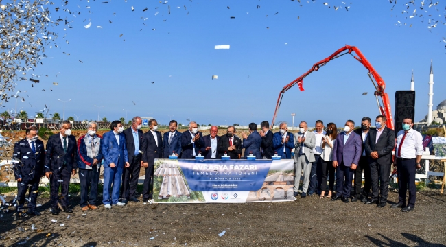 Tarihi Avrasya Pazarı'nın temeli törenle atıldı