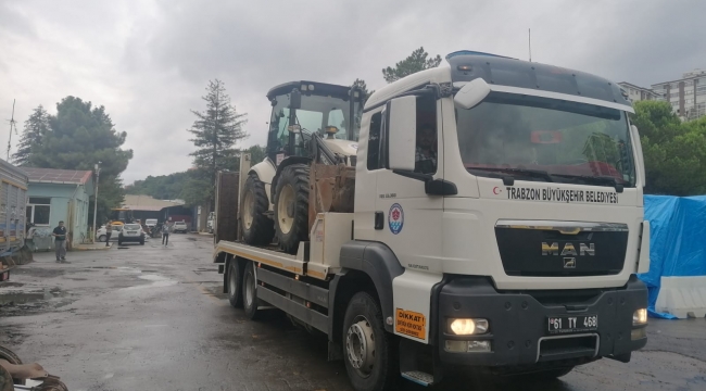 TRABZON BÜYÜKŞEHİR’DEN KASTAMONU’YA DESTEK