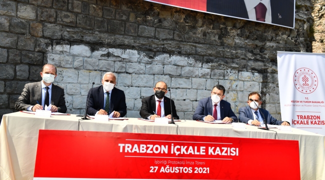 Trabzon tarihinde ilk kez arkeolojik kazı çalışması başlatıldı