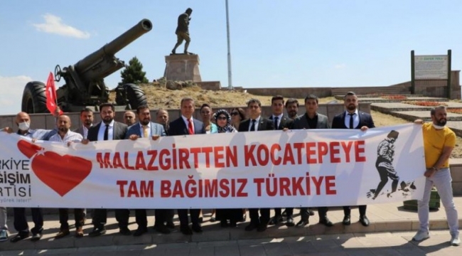 Türkiye Değişim Partisi Genel Başkanı Mustafa Sarıgül, Afyonkarahisar Kocatepe’de