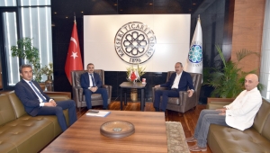 VERGİ DAİRESİ BAŞKANI DEMİRCİ'DEN KTO'YA YAPILANDIRMA ZİYARETİ