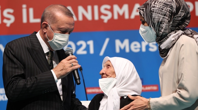 “Aziz millete hizmetkâr olmaktan, milletimize aşkla hizmet etmekten şeref duyuyoruz”