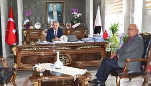 BAŞKAN POSBIYIK, KAYMAKAM YAPICI’YA ‘HAYIRLI OLSUN’ ZİYARETİNDE BULUNDU