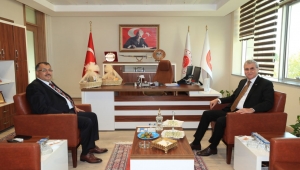 Başkan Yüce'den BAM Cumhuriyet Başsavıcısı Yılmaz'a ziyaret