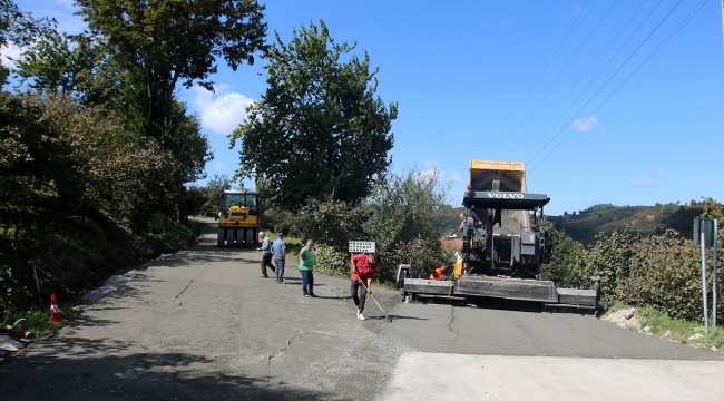 Beton yol çalışmaları Kocaali’de sürüyor