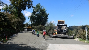 Beton yol çalışmaları Kocaali’de sürüyor