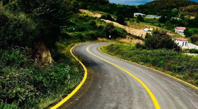 Büyükşehir’den güvenli ulaşım için 9 bin 300 metrelik yol çizgisi
