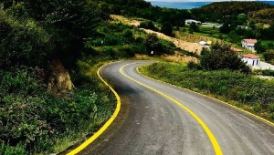 Büyükşehir’den güvenli ulaşım için 9 bin 300 metrelik yol çizgisi