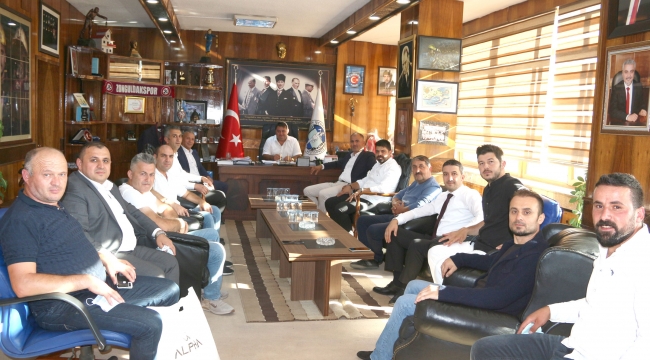 ÇAYCUMASPOR, GMİS’İ ZİYARET ETTİ