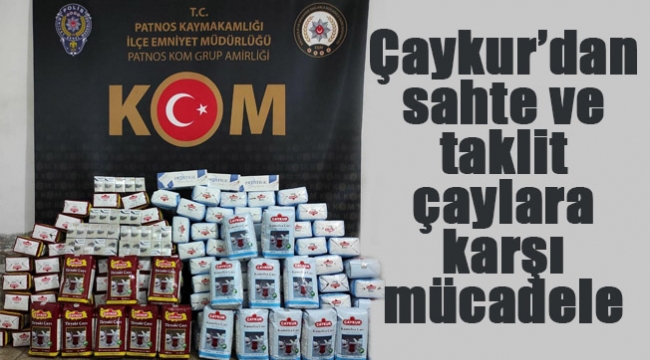 ÇAYKUR'dan sahte ve taklit çaylara karşı mücadele devam ediyor