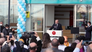 Cumhurbaşkanı Erdoğan, RTEÜ Diş Hekimliği Fakültesi'nin yeni binasının açılış töreninde konuştu 