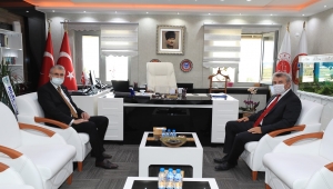 Ekrem Yüce Cumhuriyet Başsavcısı Köse'ye başarılar diledi