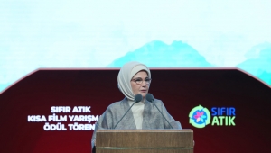 Emine Erdoğan, Sıfır Atık Kısa Film Yarışması Ödül Töreni'ne katıldı