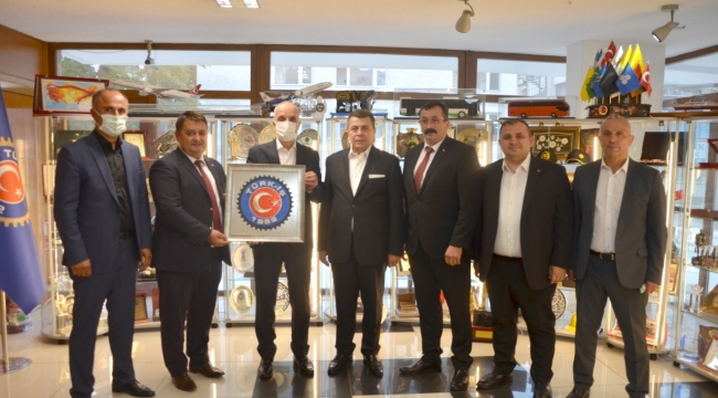 GMİS'ten TÜRK-İŞ Genel Başkanı Atalay’a teşekkür ziyareti 