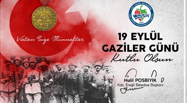 Halil Posbıyık, Gaziler Günü'nü kutladı