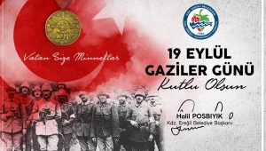Halil Posbıyık, Gaziler Günü'nü kutladı