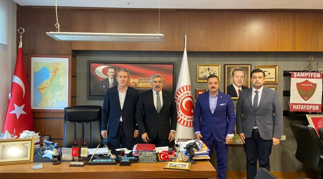 İMEF'den T.B.M.M Diğital Mecralar Komisyonu Başkanı Hüseyin Yayman'a Ziyaret