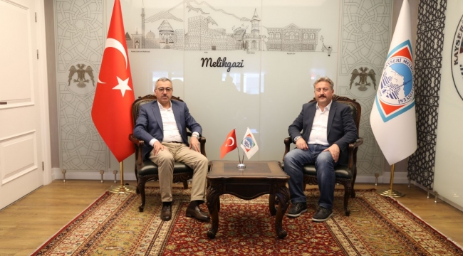 KAHRAMANMARAŞ BELEDİYE BAŞKANINDAN MELİKGAZİ'YE ZİYARET