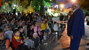 Karadeniz Ereğli'de Açık Havada Sinema Keyfi