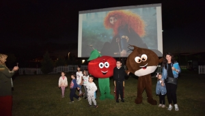 Minikler Kiraz ve Kestaneye hayran kaldı