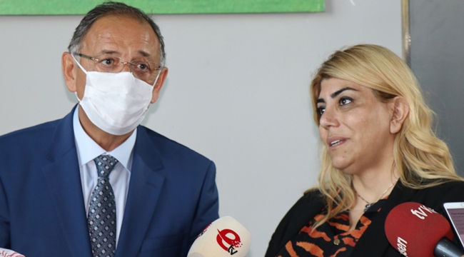 Özhaseki, Kayserispor tesislerini ziyaret ederek, kulüp başkanı Berna Gözbaşı ile bir araya geldi