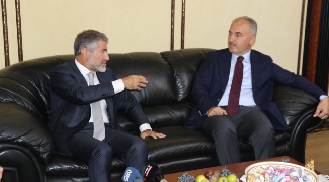 Rahmi Metin Hazine ve Maliye Bakan Yardımcısını ağırladı