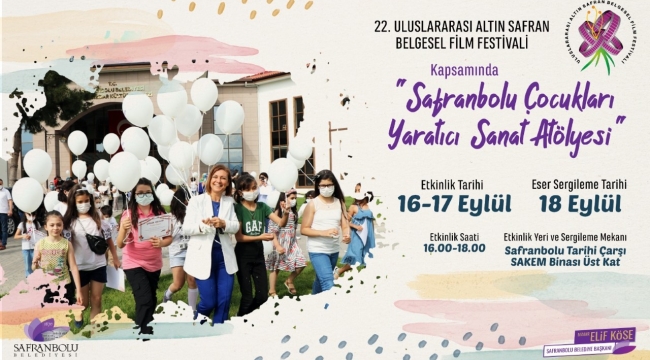 Safranbolulu Çocuklar Sanat Atölyesinde Buluşuyor