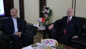 TBMM Eski Başkanı Kahraman'dan, Rahmi Metin’e Ziyaret