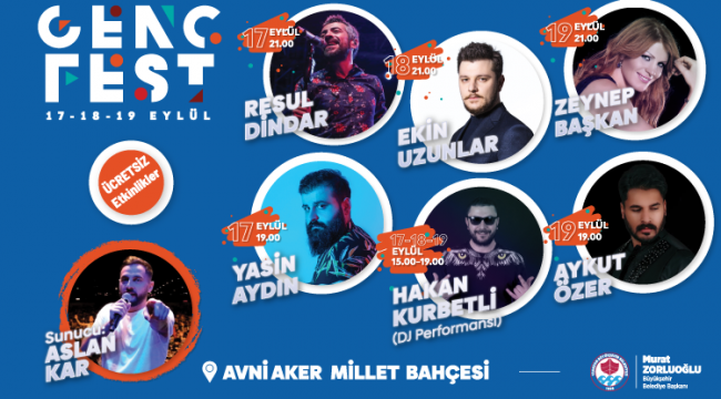 TRABZON GENÇ FEST YARIN BAŞLIYOR